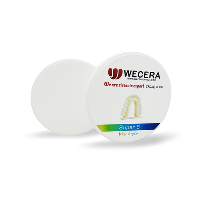 D4 Color Dental Zirconium Block Multilayer D98*18mm 1200mpa Of Strength