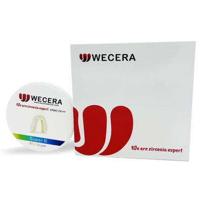 Diameter 98mm zirconia dental ceramics in colors A1 D4 designed to meet the needs of dental laboratories and technicians
