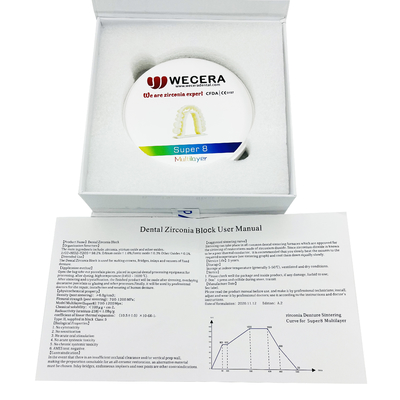8 Multilayer Zirconia Disks for Durable Bridges