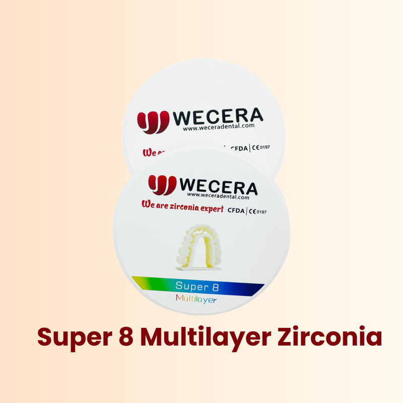 1500 Degree Sintering Program 3d multilayer zirconia dental solutions sintering density 6.0gcm3 designed for precise and dental restorations
